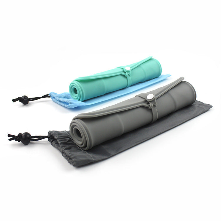 Silicone 2-in-1 Foldable  Pet Bowl