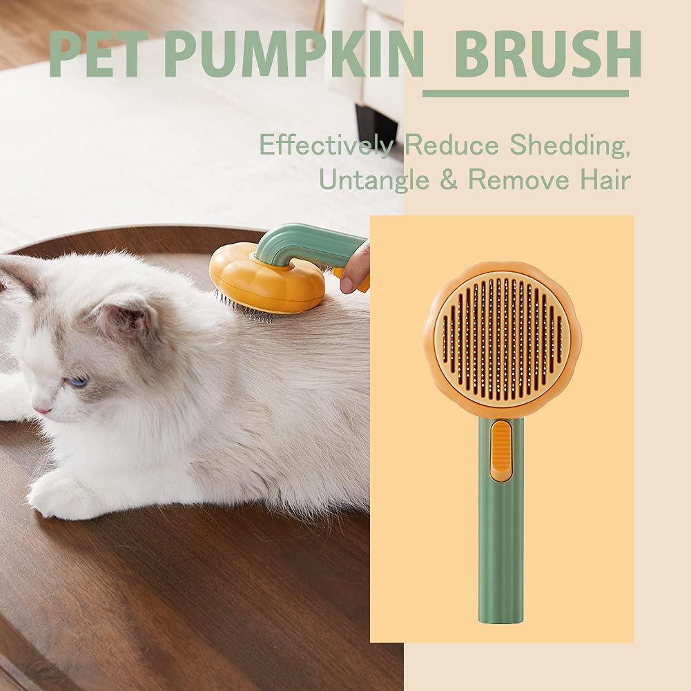 Easy-to-clean hair brush