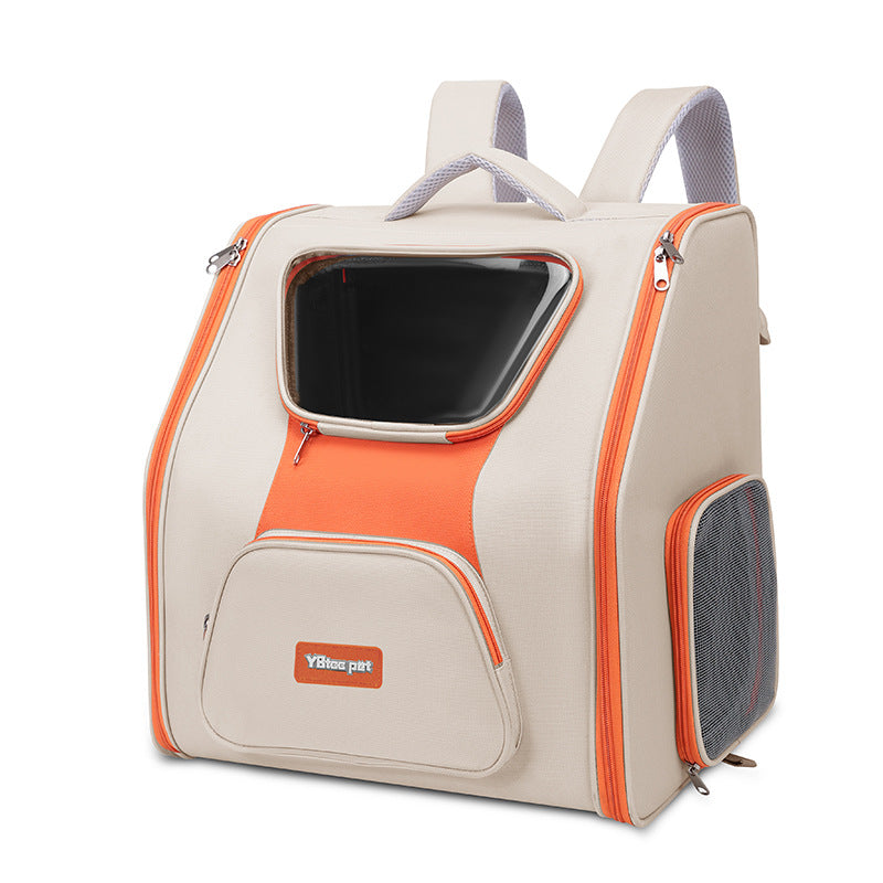 Panoramic Pet Trolley Carrier – Travel in Comfort