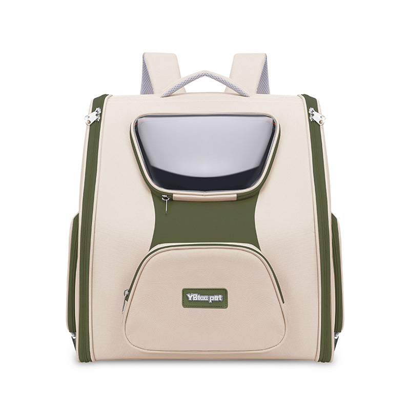 Panoramic Pet Trolley Carrier – Travel in Comfort