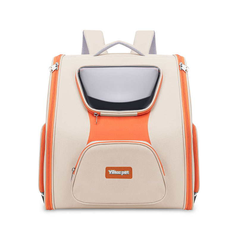 Panoramic Pet Trolley Carrier – Travel in Comfort