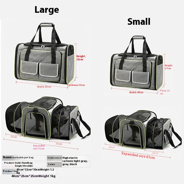 Breathable Extendable Pet Bag