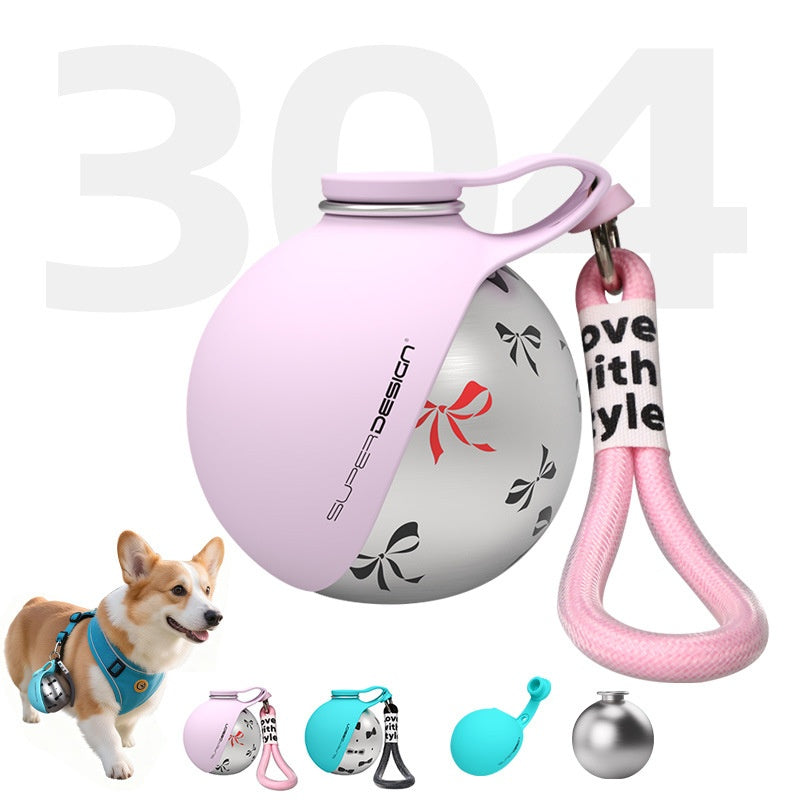 Portable Dog Water Bottle – Creative Leak-Proof Pet Travel Water Dispenser